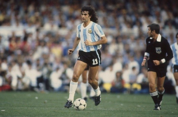 Mario Alberto Kempes, la figura de la Selección en 1978 y bicampeón con el Valencia (Fuente: Getty Images)