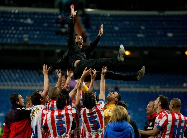 Campeón de la Copa del Rey 2013, tras ganarle al Real Madrid. (Foto: Getty Images)