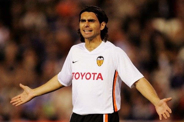Rubén Ayala jugando para el Valencia (Fuente: Getty Images)
