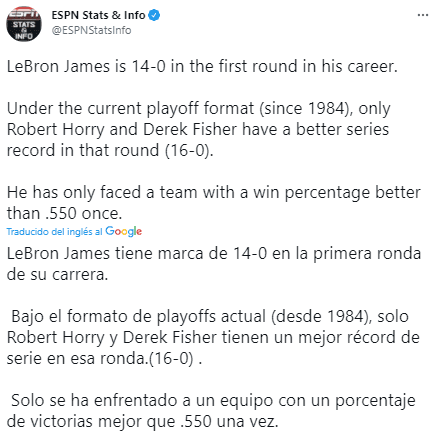 Invicto LeBron James