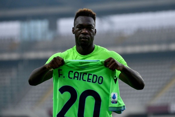 Felipe Caicedo, goleador en la Lazio (Foto: Getty Images)