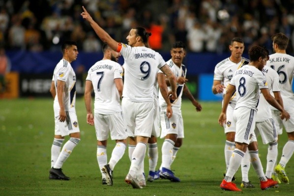 Feo gesto de Zlatan Ibrahimovic LA Galaxy MLS fútbol internacional