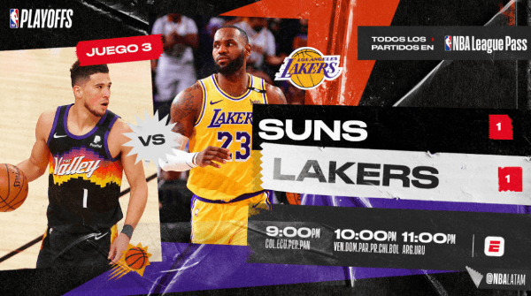 Foto del Twitter de NBA Latam