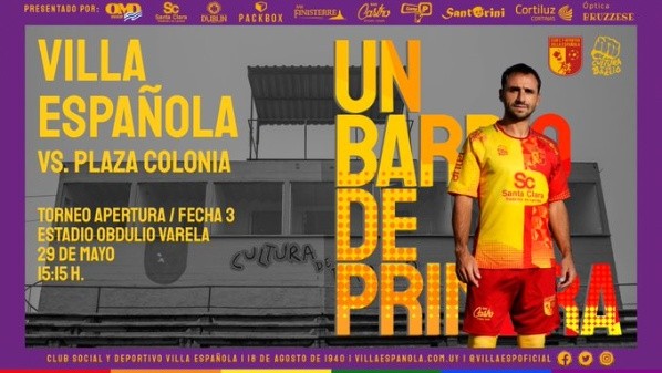 Ver en vivo Plaza Colonia vs Villa Española por la fecha 3 de la