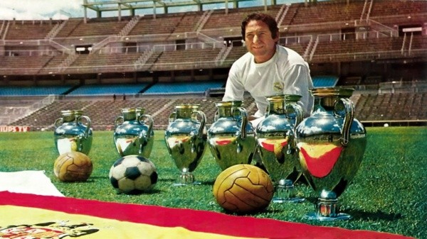 Paco Gento es el jugador con más Copas de Europa ganadas en la historia del torneo