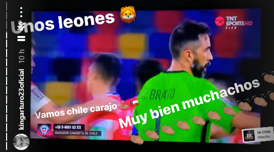 Arturo Vidal Claudio Bravo