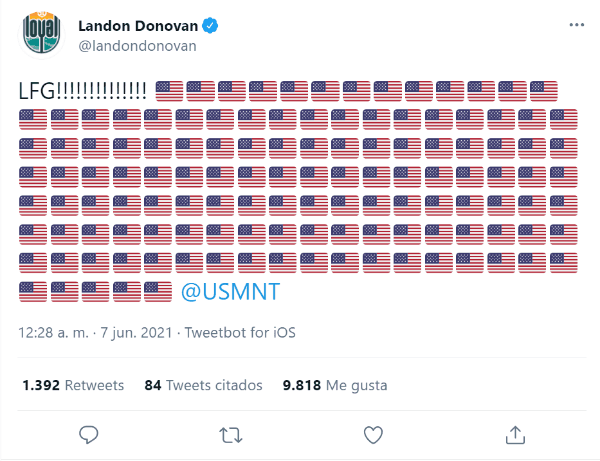 tweet Donovan