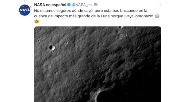 La respuesta de la NASA (@NASA_es)