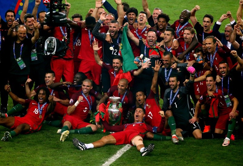 Portugal, el campeón de la última Eurocopa afrontada en Francia 2016 (Foto: Getty Images).