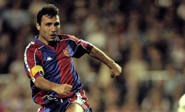 Hristo Stoichkov con FC Barcelona (Mediotiempo)