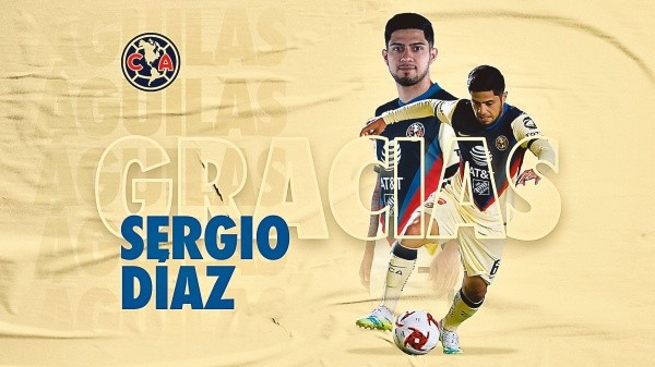 El paraguayo también se despide de las Águilas. (@ClubAmérica)