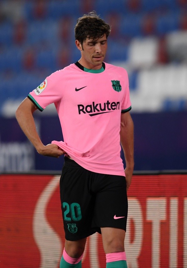 Sergi Roberto con FC Barcelona (Getty)