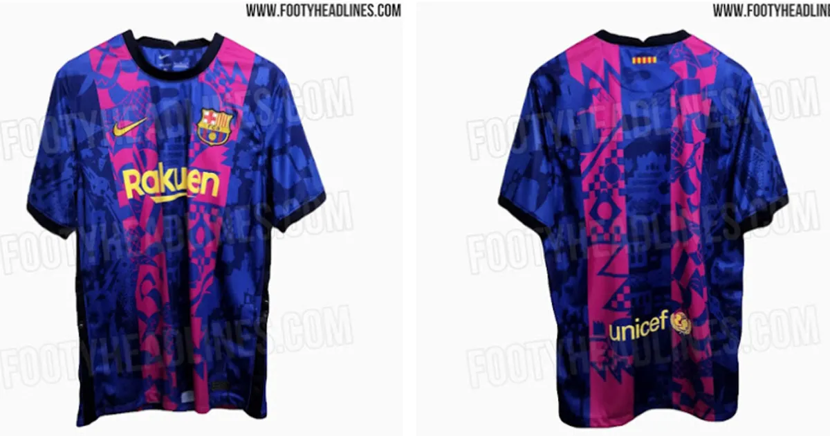 Se filtró la “impactante” camiseta de Barcelona para la Champions 2021/22