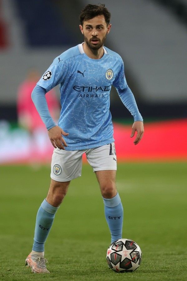Bernardo Silva con Manchester City (Getty)