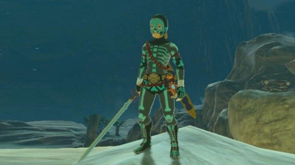 Link armadura luminosa BOTW
