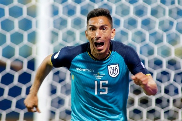 El grito de Ángel y de todo un país. Foto: Getty
