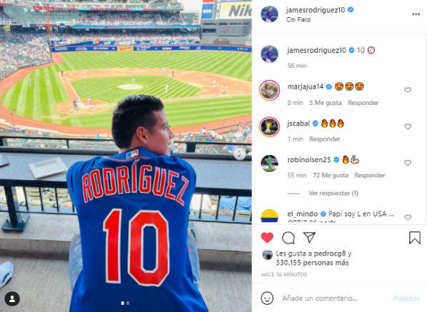 James en el Citi Field