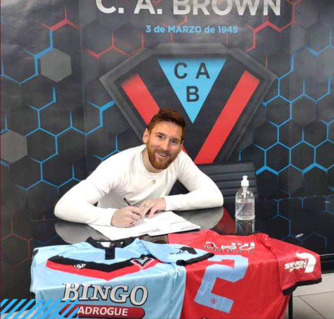 Club Atlético Brow de Adrogué ya lo tiene firmando el contrato.