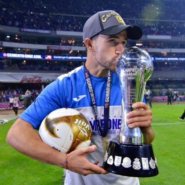 Nacho Rivero fue pieza fundamental para el título de Cruz Azul. (@cruzazul)