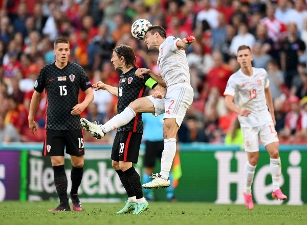 Seleção da Espanha na Eurocopa. (Foto: Getty Images)