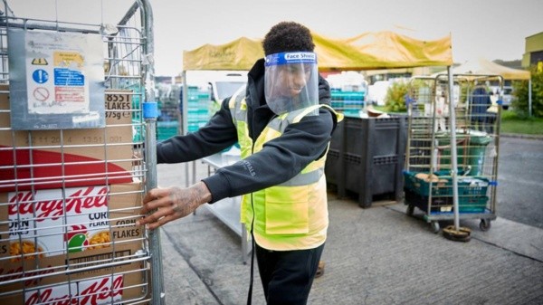 Rashford caridad Fare Share