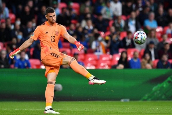 Unai Simon, de España. (Getty)