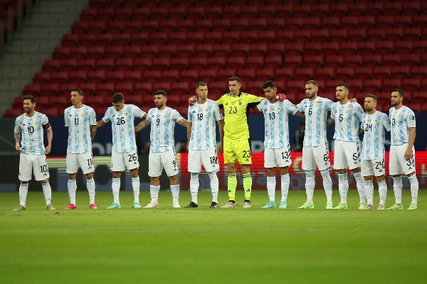 Argentina vs. Paraguay, el único partido con Di María de titular en la Copa América (Foto: Getty Images)