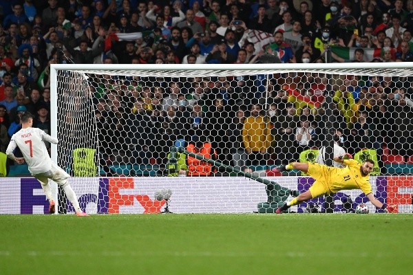 Morata falló vs. Italia. (Getty Images)