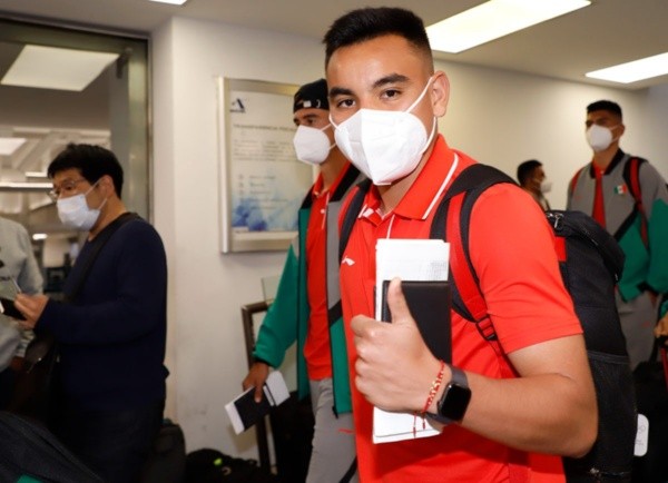 Carlos Rodríguez de Rayados, uno de los 15 menores. (@COM_Mexico)