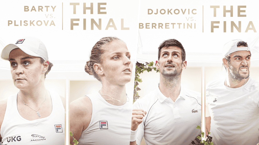 Fotos: Twitter oficial de Wimbledon.