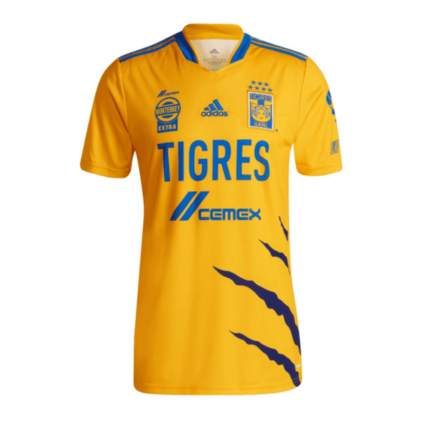 Playera de local de Tigres para el Apertura 2021. (Adidas)
