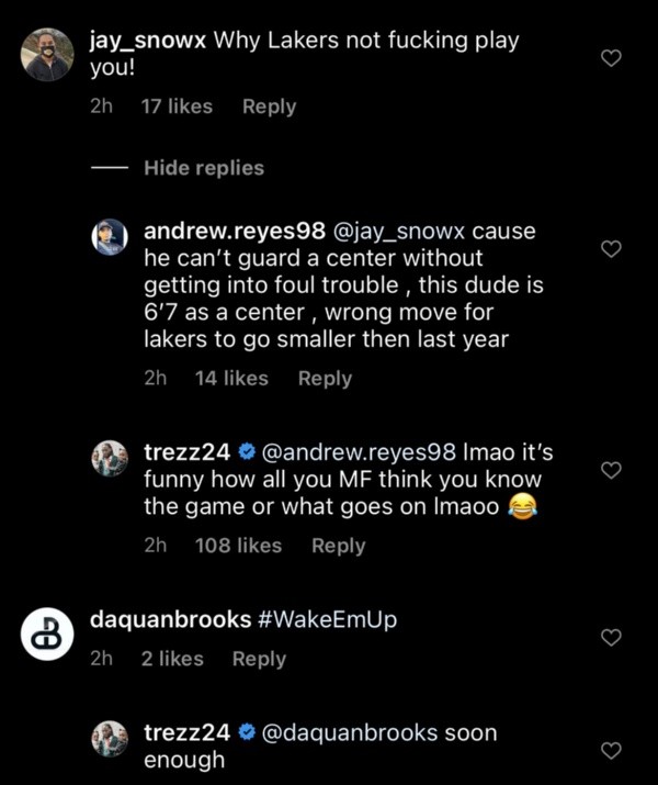 via His And Her Lakers