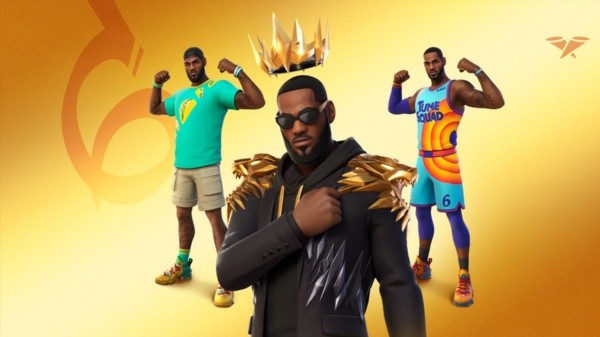 Skins de LeBron James en Fortnite