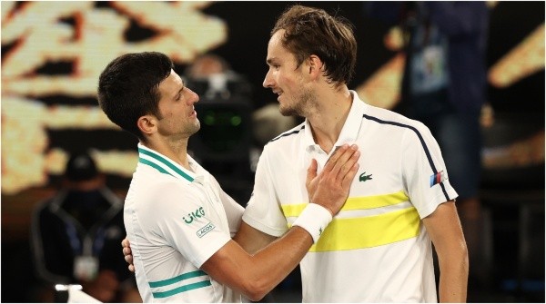 Daniil Medvedev y Novak Djokovic, candidatos al oro en Tokio 2020