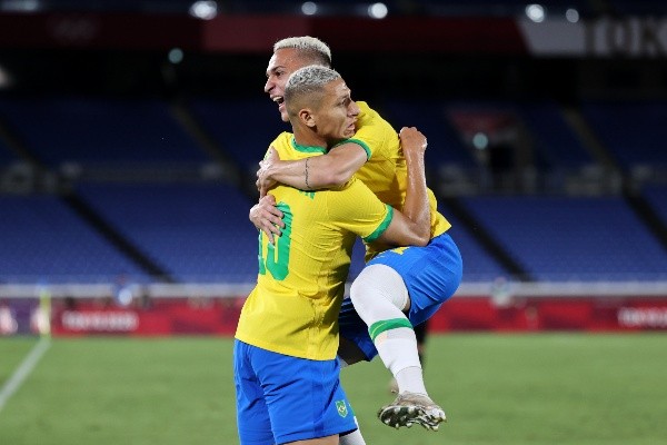 Richarlison marcou três para o Brasil | Crédito: Getty Images