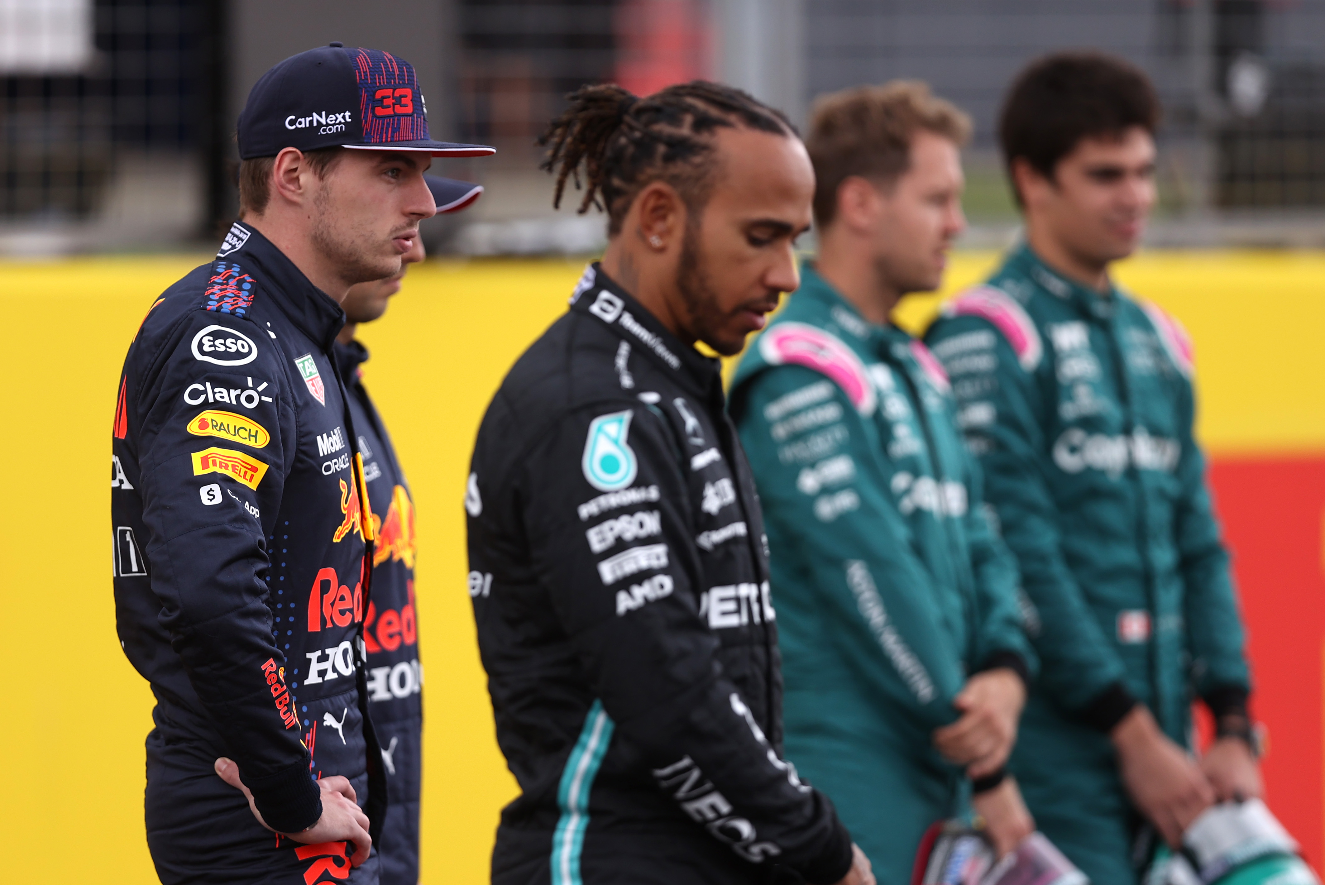 Hamilton e Verstappen. (Foto: Getty Images)