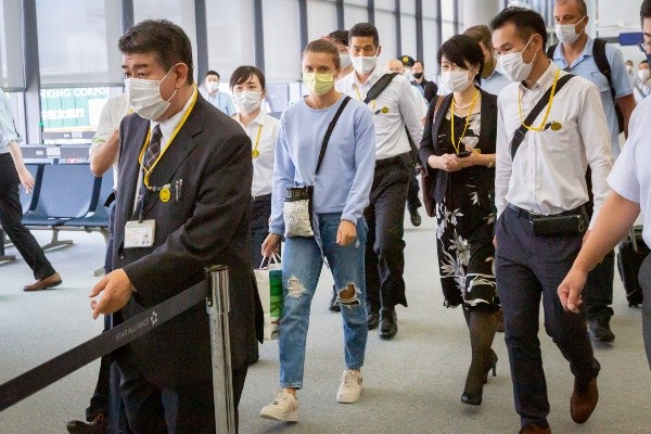 Krystsina Tsimanouskaya