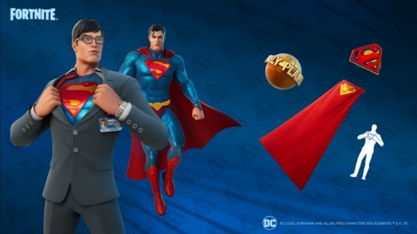 Cosmeticos Superman Fortnite