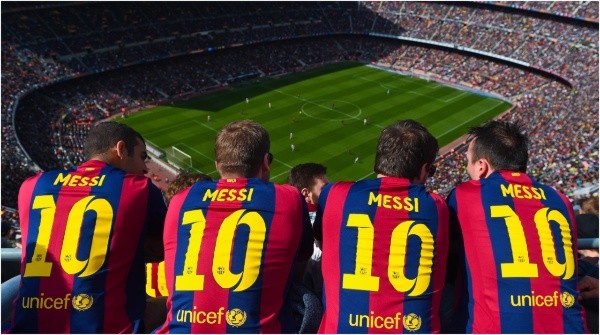 La venta de camisetas no será lo mismo sin Messi y causará pérdidas (Getty)