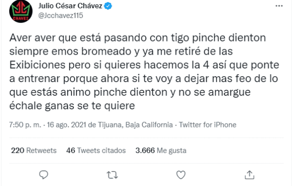 Julio César Chávez