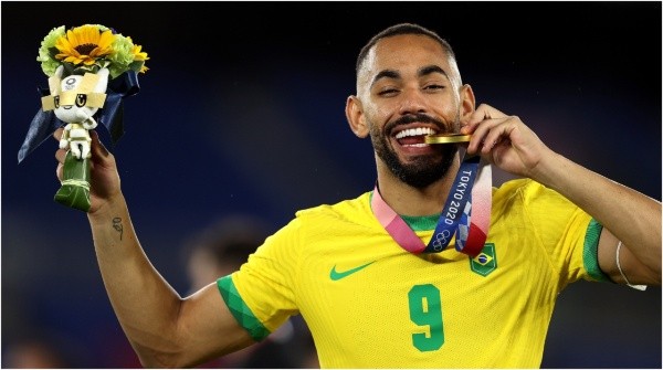 Matheus Cunha, medalla de oro con Brasil