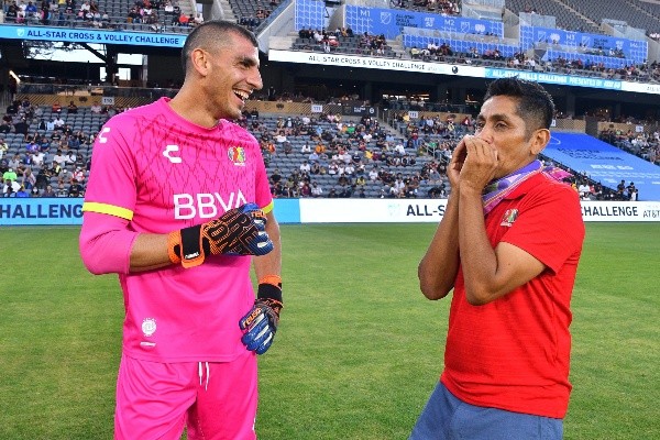 Jorge Campos apareció como una de las leyendas invitadas. (Imago7)
