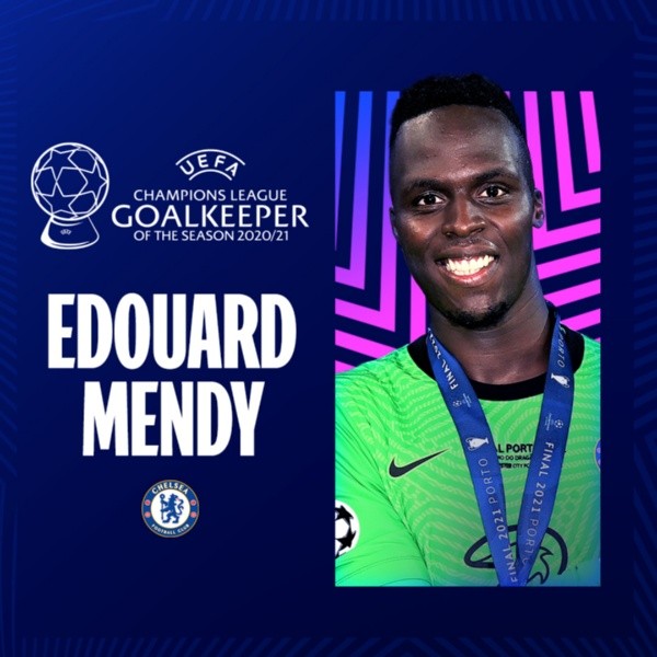 Edouard Mendy, mejor arquero 2021