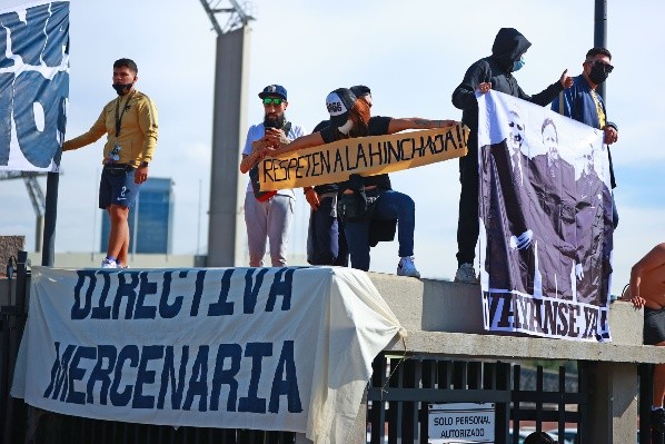 Protesta de Pumas antes del duelo vs. Puebla (Imago 7)