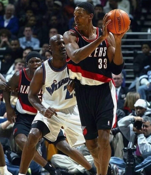 Michael Jordan vs. Scottie Pippen en la NBA (Foto: Archivo particular)