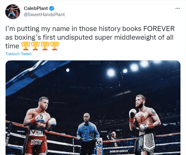 Canelo álvarez vs. Caleb Plant