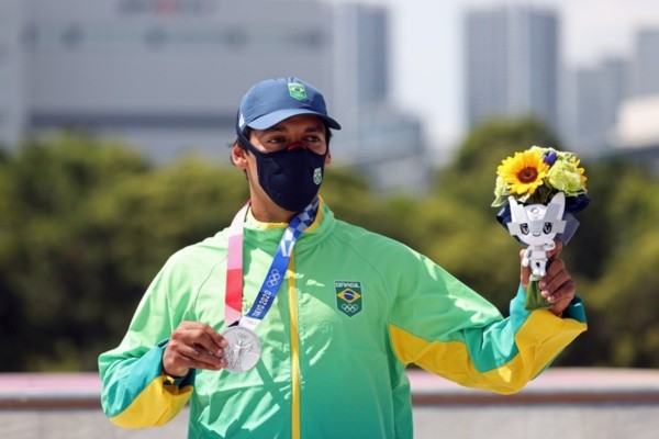 Kelvin Hoefler é medalhista olímpico. Foto: Getty Images