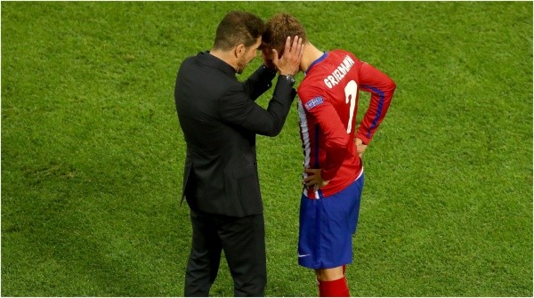 Diego Simeone y Antoine Griezmann, Atlético de Madrid