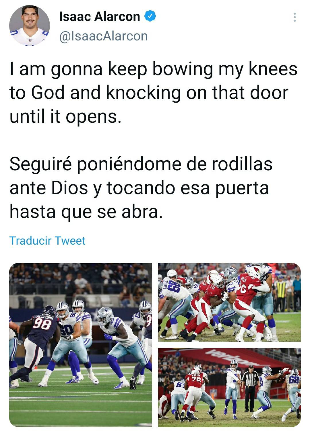 El mensaje del mexicano tras quedar fuera del roster de Dallas | Twitter