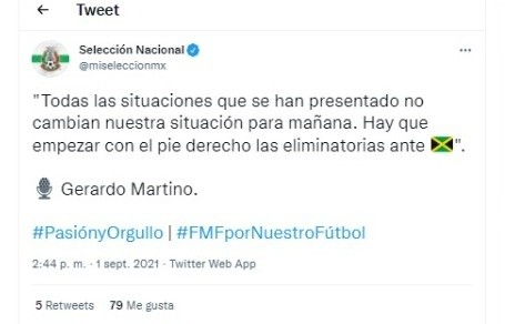 En la conferencia previa a las Eliminatorias Mundialistas | Twitter